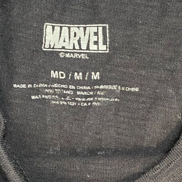 VTG Mad Engine Marvel Team Up T-Shirt Youth M Spiderman, Hulk, Captian America - Picture 6 of 9